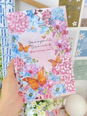 Libretas con mensajes cristianos