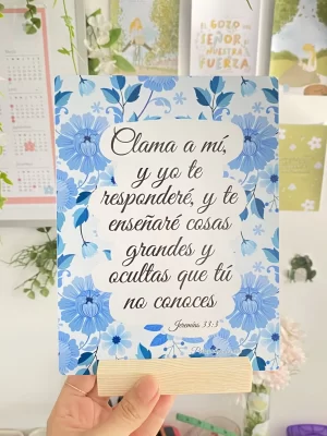 Placas con mensajes cristianos