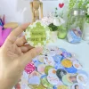 Botones broche con mensajes de fe